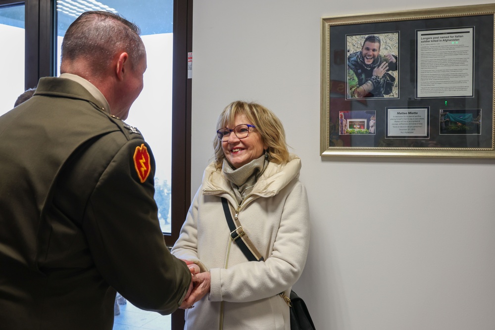 207th Military Intelligence Brigade (Theater) hosts ribbon cutting ceremony to officially open Caserma Matteo Miotto