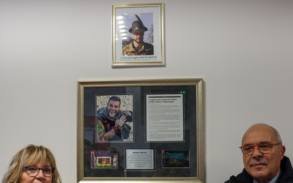 207th Military Intelligence Brigade (Theater) hosts ribbon cutting ceremony to officially open Caserma Matteo Miotto