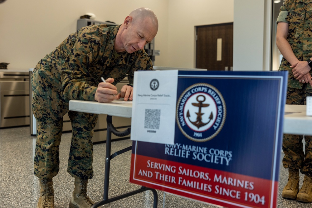 II MEF Fundraiser for Navy-Marine Corps Relief Society