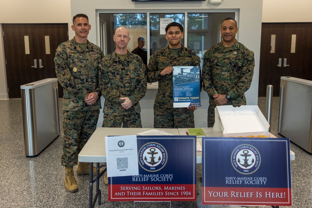 II MEF Fundraiser for Navy-Marine Corps Relief Society