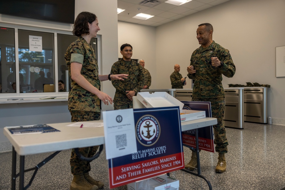 II MEF Fundraiser for Navy-Marine Corps Relief Society