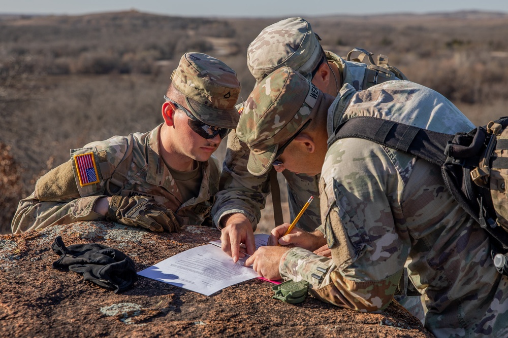 75th FAB Best By Land Navigation Competition