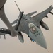 Fighting Falcon supports Blue Sands