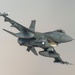 Fighting Falcon supports Blue Sands
