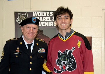 Soldier reflects on Army journalism career, following Chicago Wolves recognition