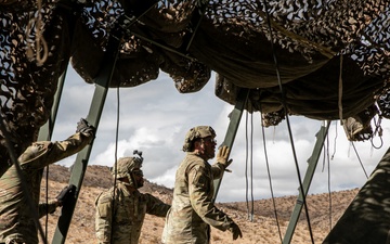 1st Inf. Div. HHBn Conducts Rotation to National Training Center