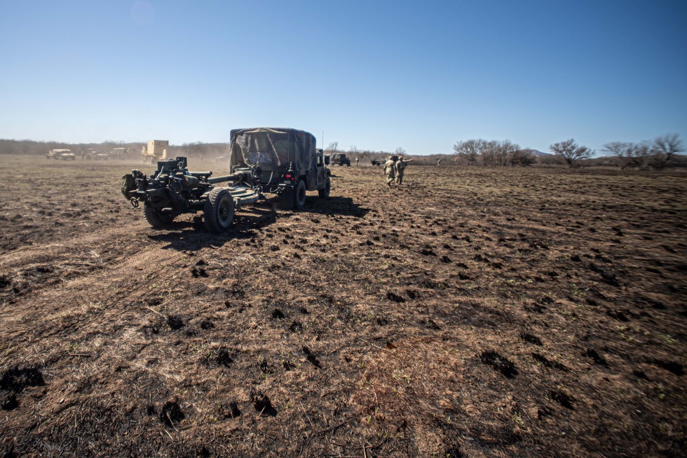 Oklahoma Army National Guard enhances artillery readiness with live-fire, air insertion training