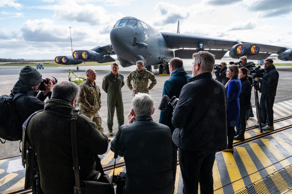 Eighth Air Force commander and NATO leaders underscore Bomber Task Force partnerships, readiness