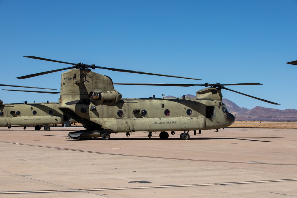 3rd Infantry Division lands at Fort Huachuca for southern border mission