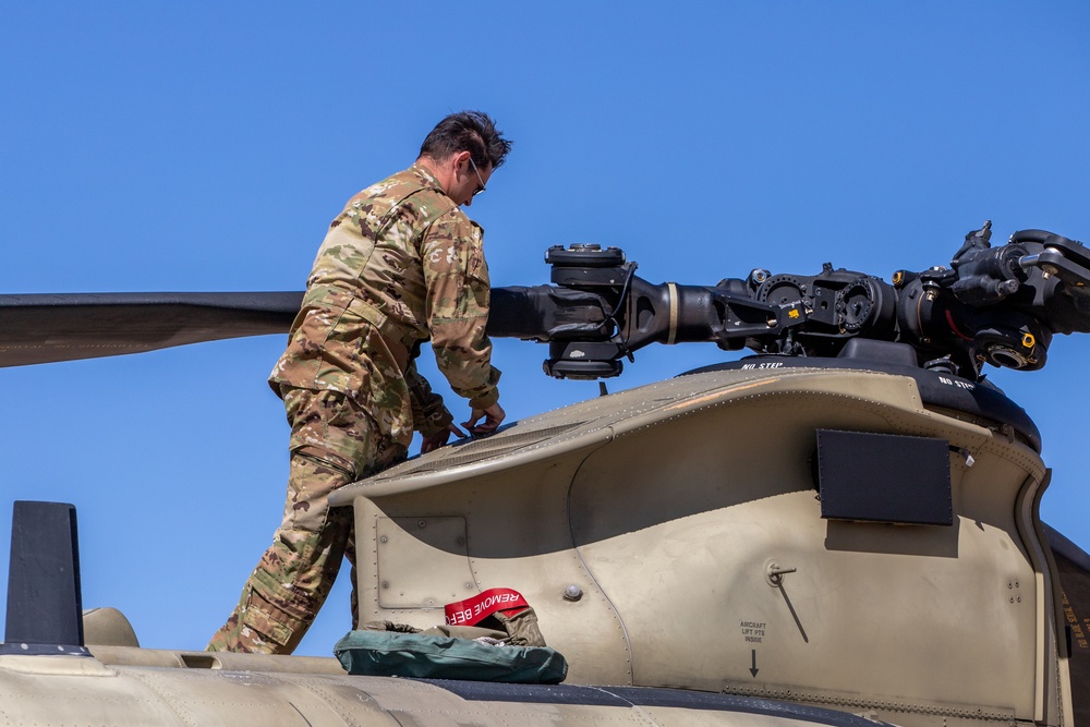 3rd Infantry Division lands at Fort Huachuca for southern border mission