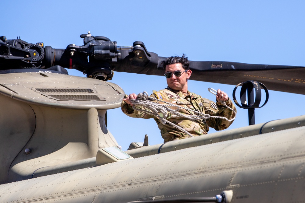3rd Infantry Division lands at Fort Huachuca for southern border mission