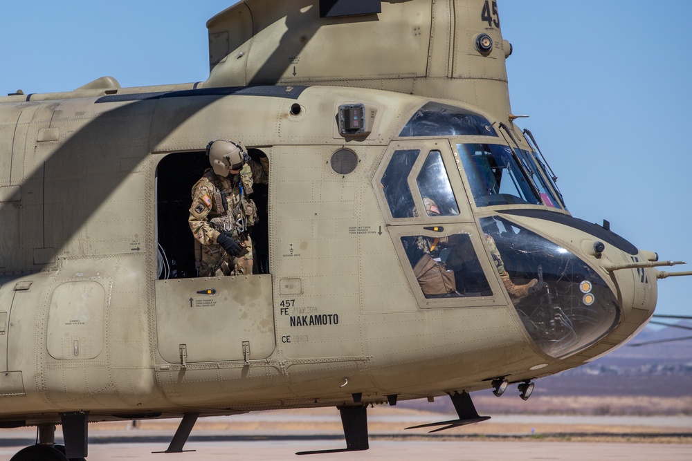 3rd Infantry Division lands at Fort Huachuca for southern border mission
