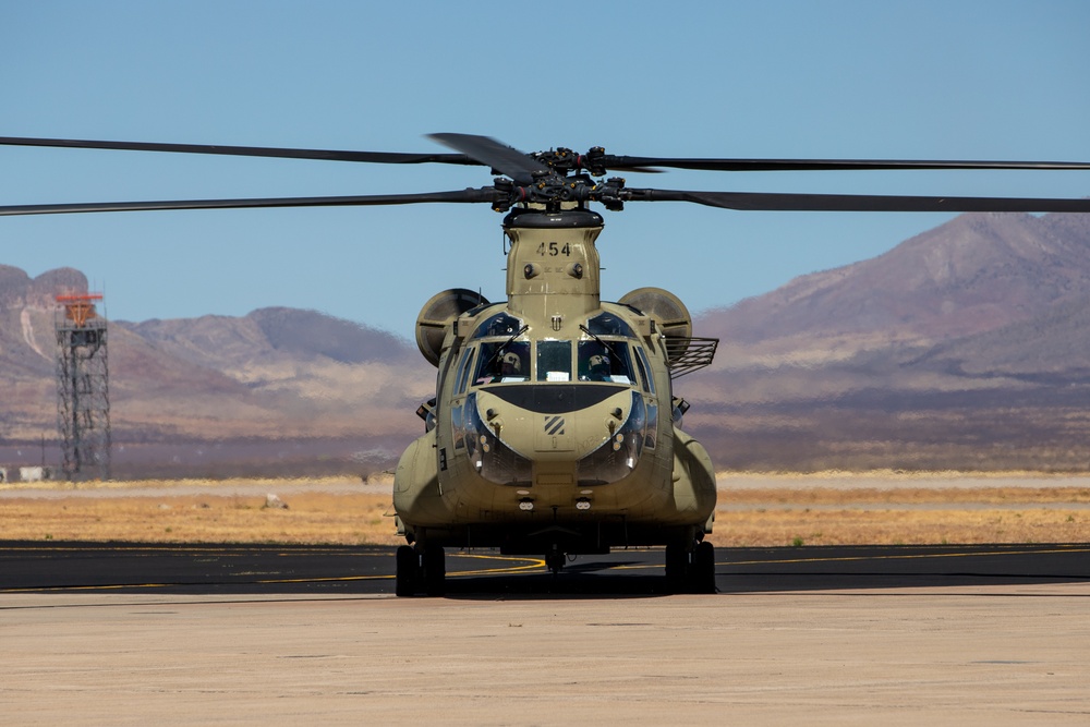 3rd Infantry Division lands at Fort Huachuca for southern border mission