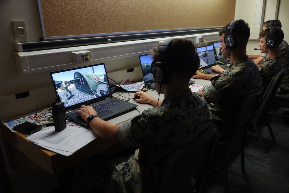 Marine Wing Support Squadron 174 hosts simulated base recovery training