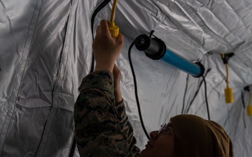 III MSB establishes field feeding site on Camp Mujuk for Freedom Shield