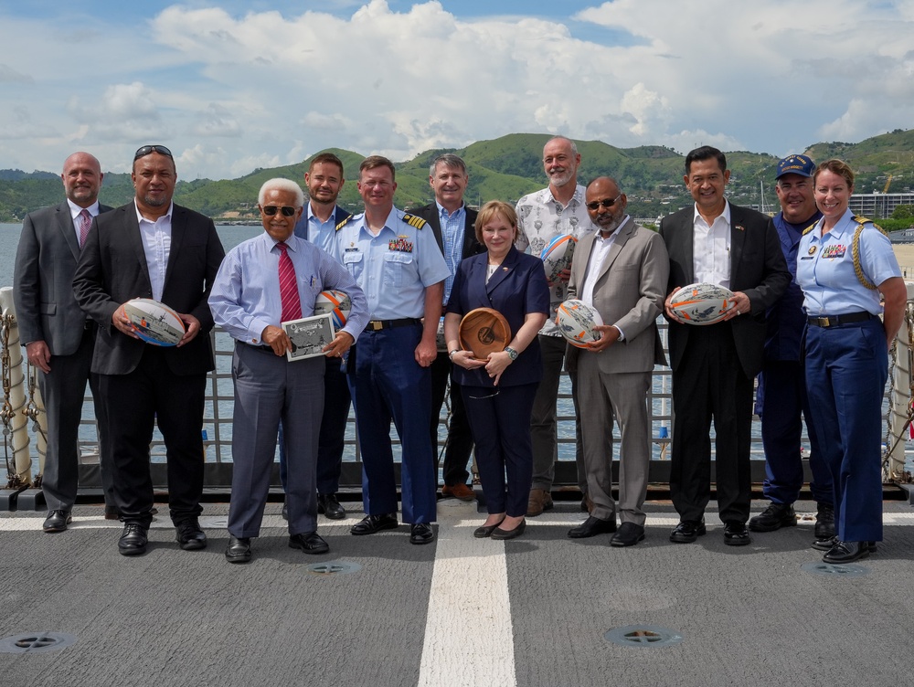 U.S. Coast Guard and Papua New Guinea strengthen maritime partnership