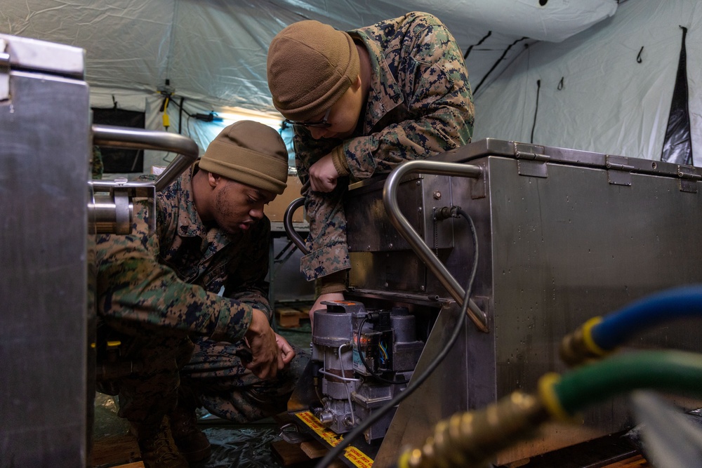 III MSB operates field feeding site on Camp Mujuk for Freedom Shield