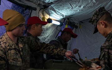 III MSB operates field feeding site on Camp Mujuk for Freedom Shield