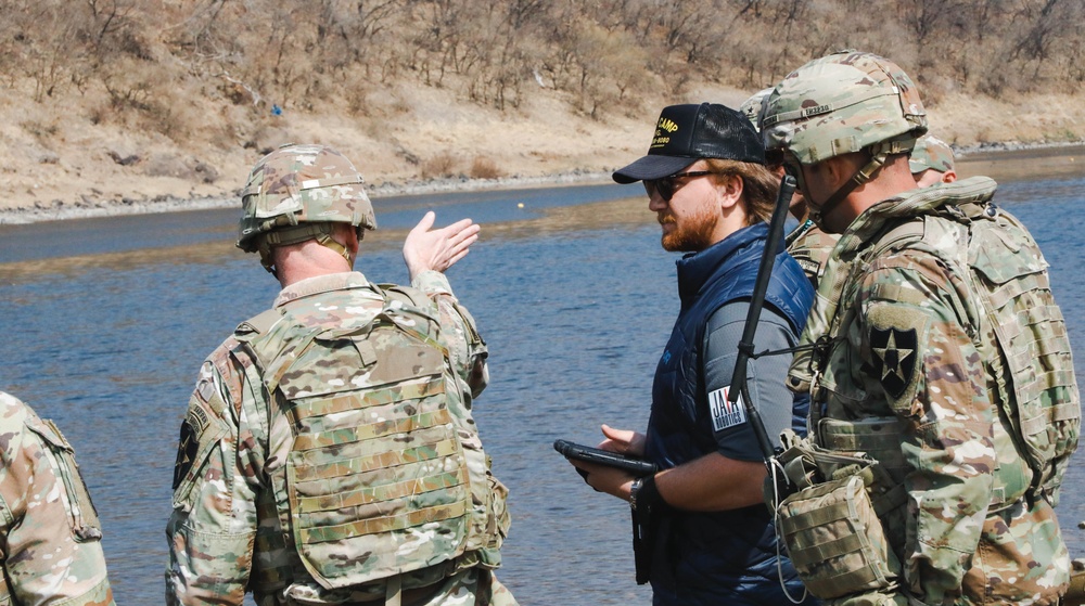 Service Members Participate In Jaia Bot Training (FreedomShield2025)