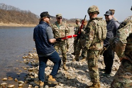 Servicemembers participate in a JaiaBot demonstration