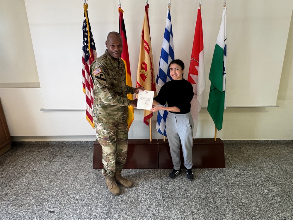 Ansbach CIF lead who received 2-star note says Army’s 250th birthday is shining through