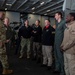 Officers of U.S. Naval Forces Korea, United Nations Command, and Republic of Korea Navy Visit USS Carl Vinson (CVN 70)