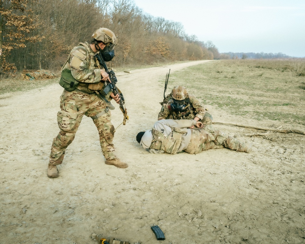 Sky Soldiers Conduct Situational Training Exercises (STX)