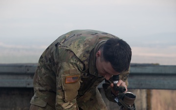 2CR Soldiers conduct Mortar Training and Evaluation