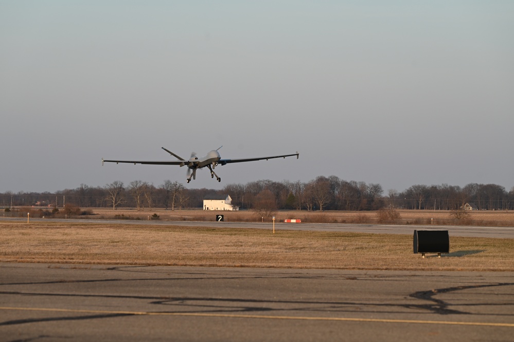 MQ-9 takes flight at Springfield-Beckley ANGB