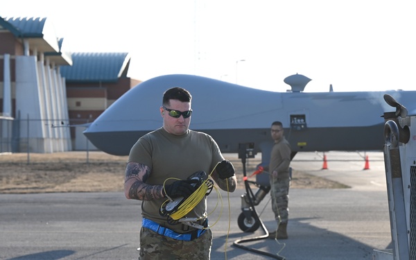 MQ-9 takes flight at Springfield-Beckley ANGB