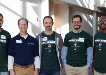 NAVFAC Southeast Volunteers at Local Math Competition