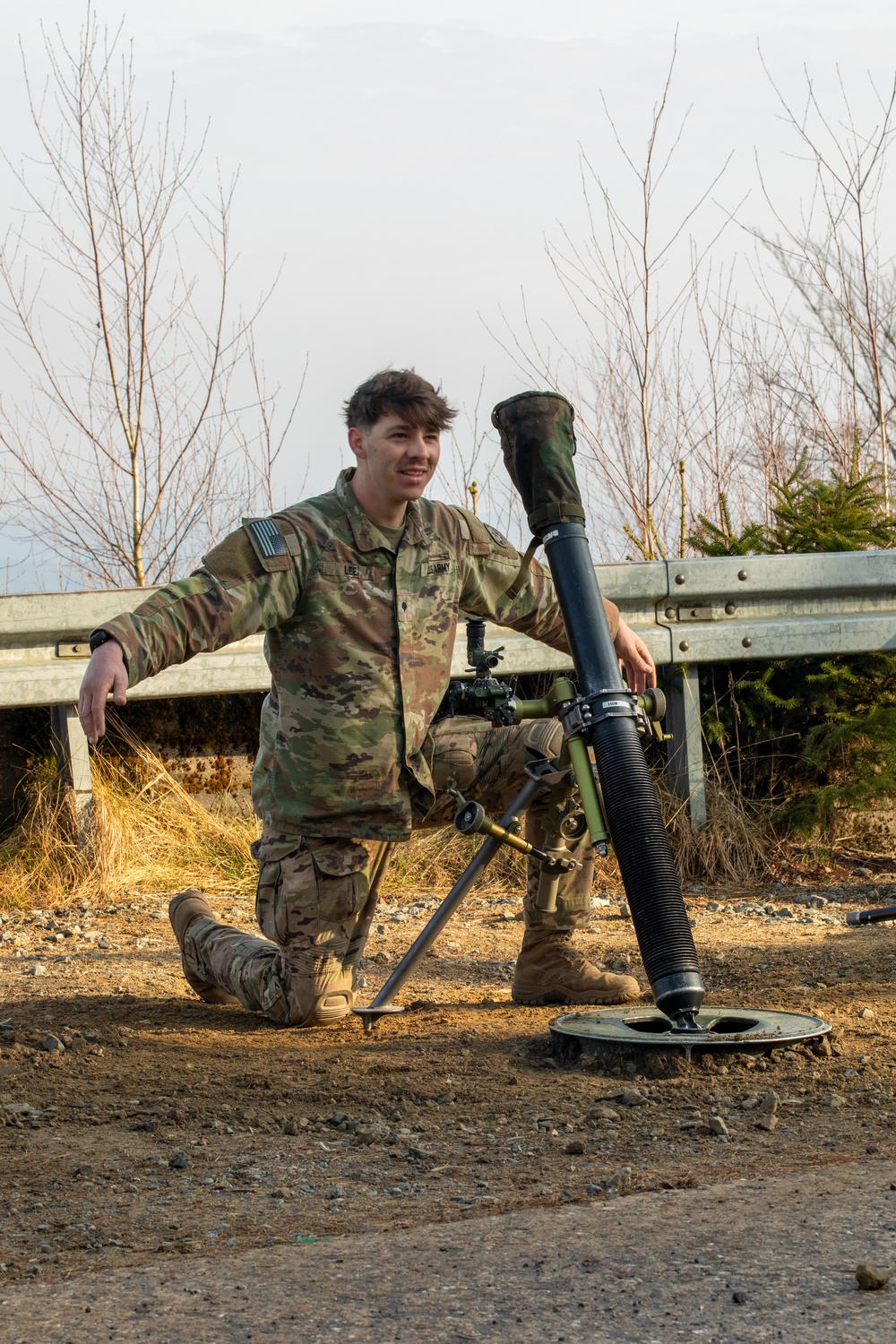 2CR conducts Mortar Training and Evaluation