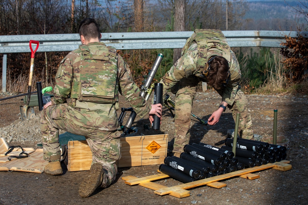 Mortar Training and Evaluation with 2CR