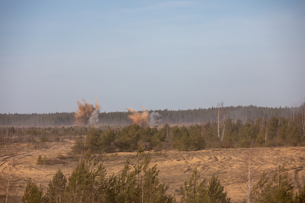 U.S. Army Paladins lethal precision thunders in Latvia and Lithuania