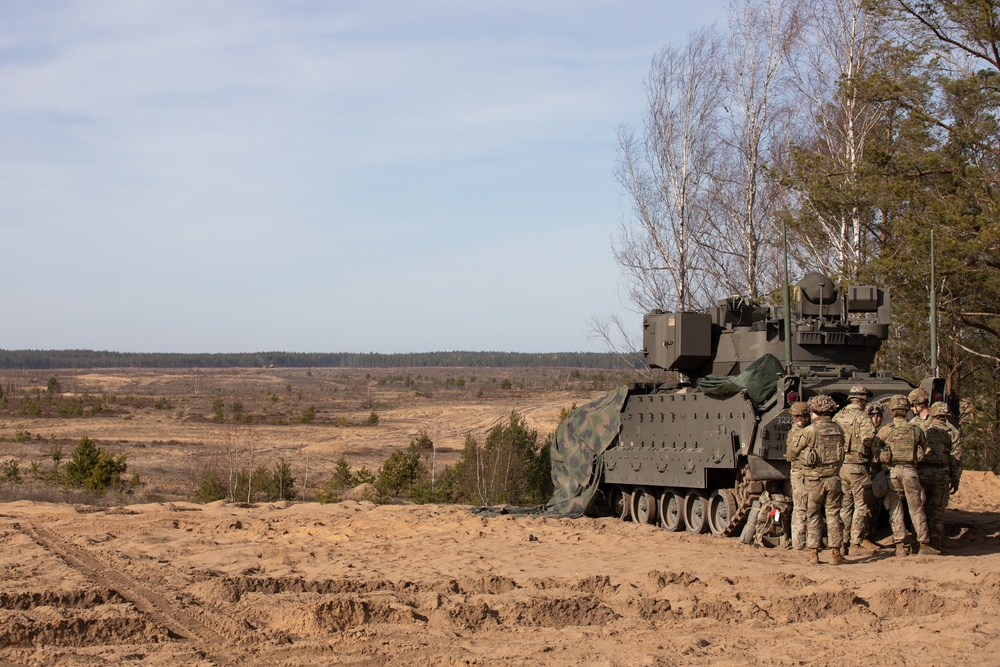 U.S. Army Paladins lethal precision thunders in Latvia and Lithuania