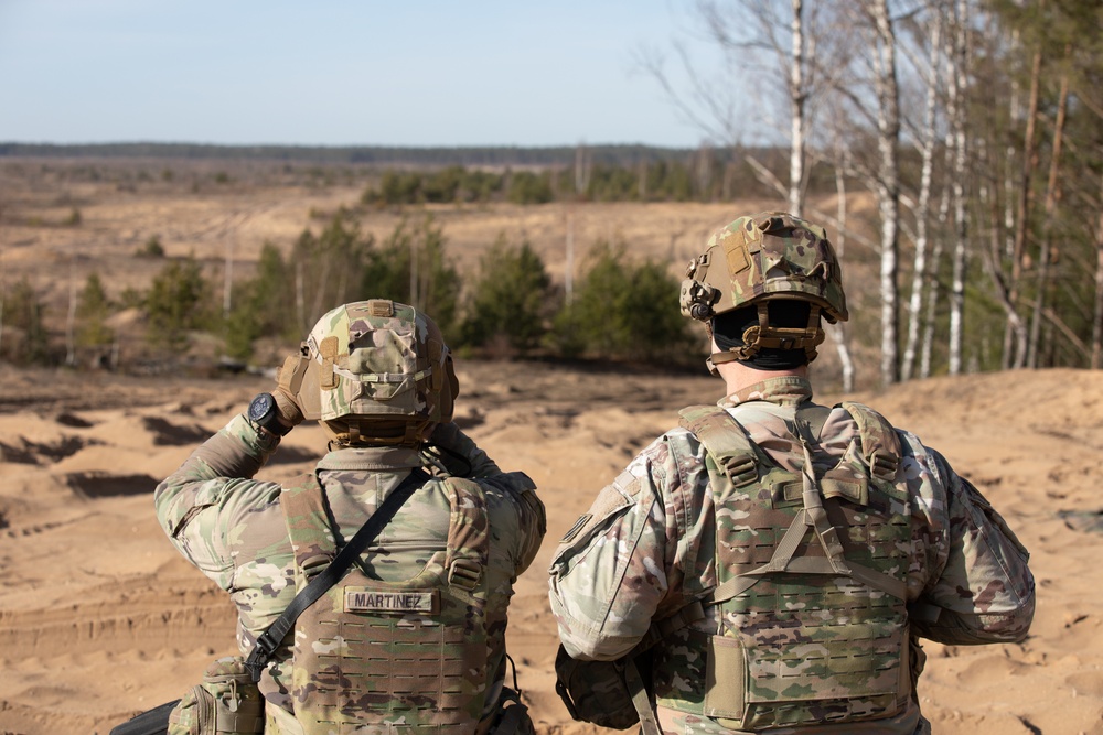 U.S. Army Paladins lethal precision thunders in Latvia and Lithuania