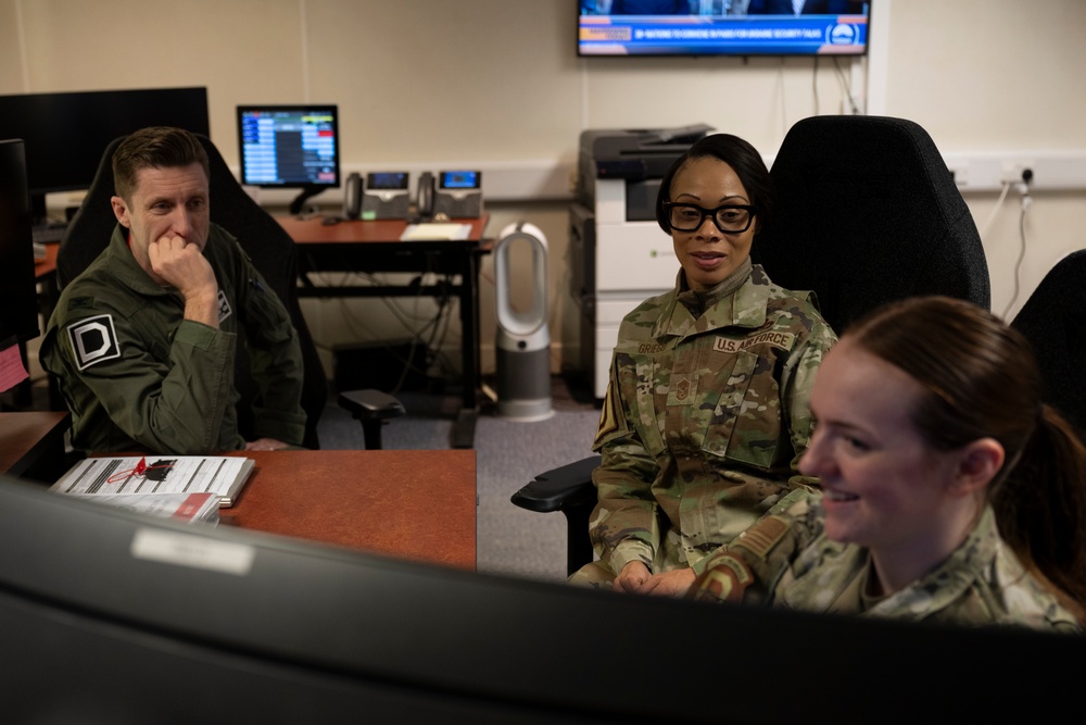 Day in the Life: 100th ARW Command Post