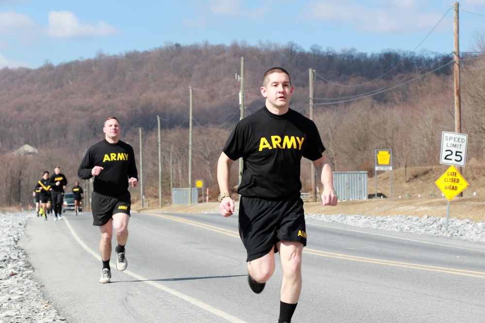 Officer Candidate School branch run