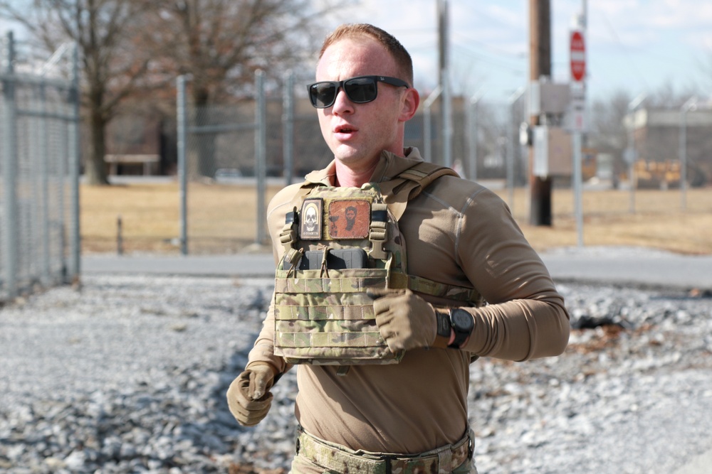 Officer Candidate School branch run