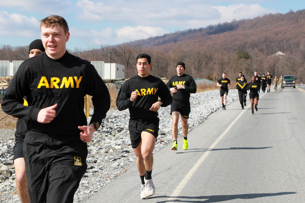 Officer Candidate School branch run