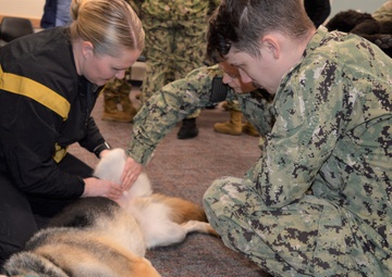 A Corpsman and Canine Connection for Operational Readiness