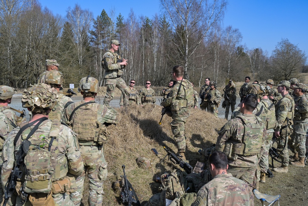 173rd AB Shoothouse training