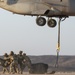 Task Force Associator Soldiers conduct sling-load training with Marines