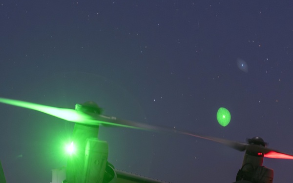 Task Force Associator Soldiers conduct sling-load training with Marines