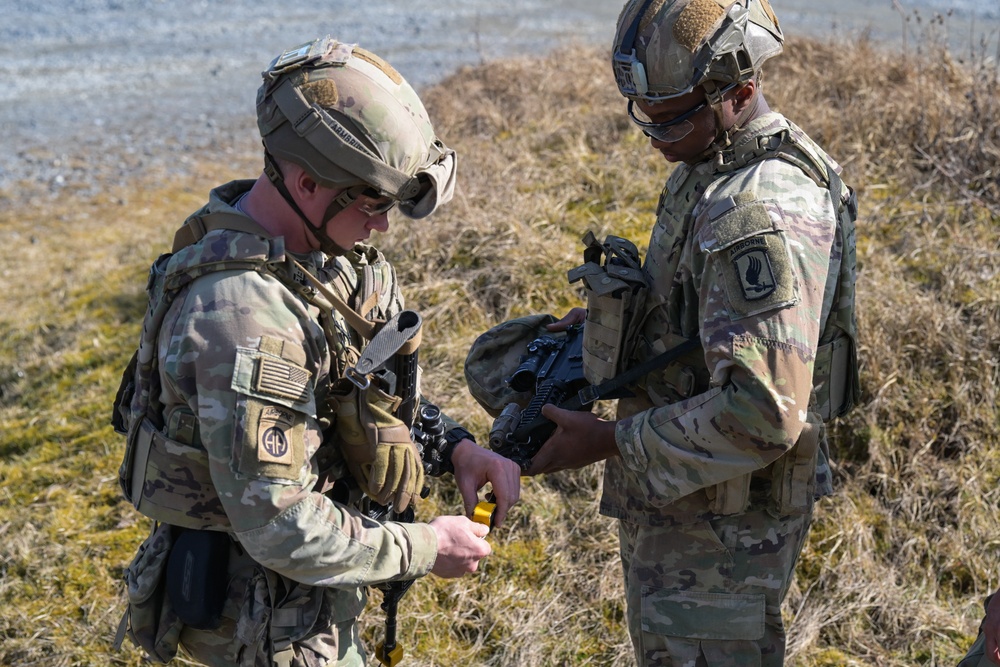 173rd AB Shoothouse training