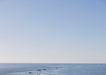 QUART 25.2: ACV open ocean launch drills from USS Somerset (LPD 25)