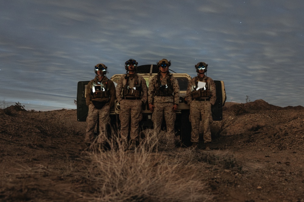 7th Marine Regiment competes against 14th Marine Regiment during MAGTF Warfighting Exercise 1-25