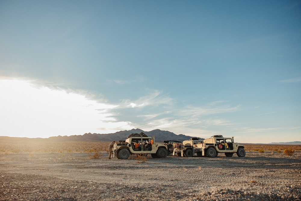 7th Marine Regiment competes against 14th Marine Regiment during MAGTF Warfighting Exercise 1-25