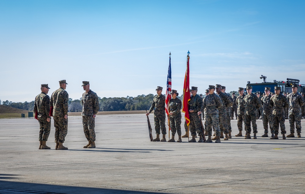 Sgt. Maj. Stewart relief and retirement