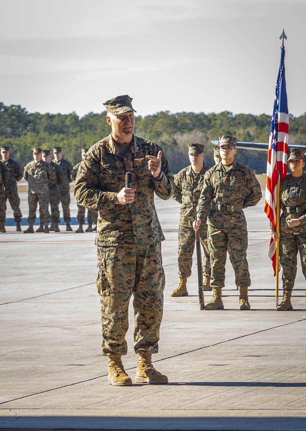 Sgt. Maj. Stewart relief and retirement